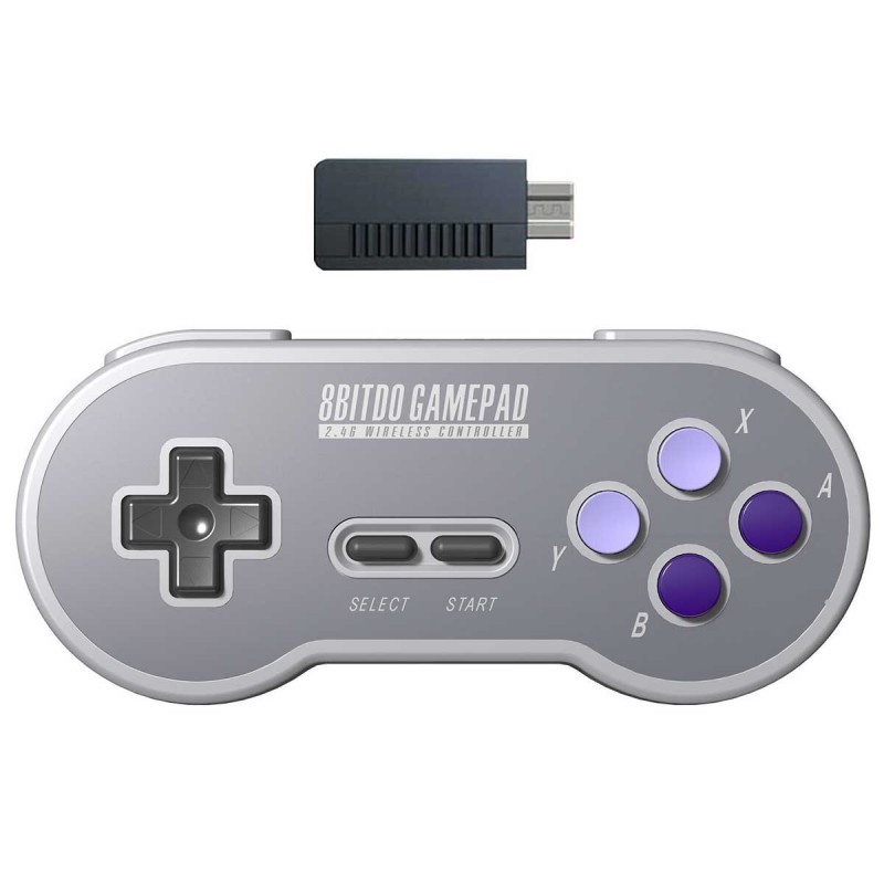 8Bitdo SN30 2.4G Wireless Mando Inalámbrico Nintendo SNES Classic PC  Raspberry Pi - Arcade Express S.L.