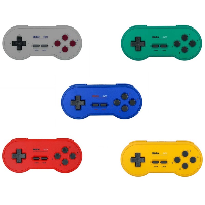 8Bitdo SN30 2.4G Wireless Mando Inalámbrico Nintendo SNES Classic PC  Raspberry Pi - Arcade Express S.L.