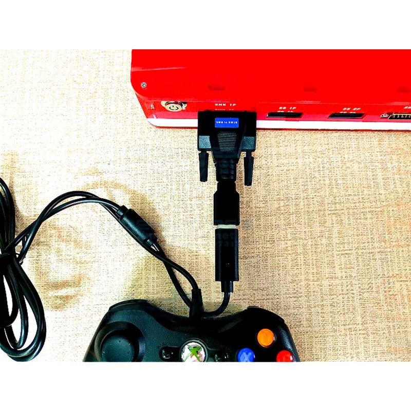 USB to Neo Geo Supergun DB15 adapter MVS CBOX Arcade Express S.L.
