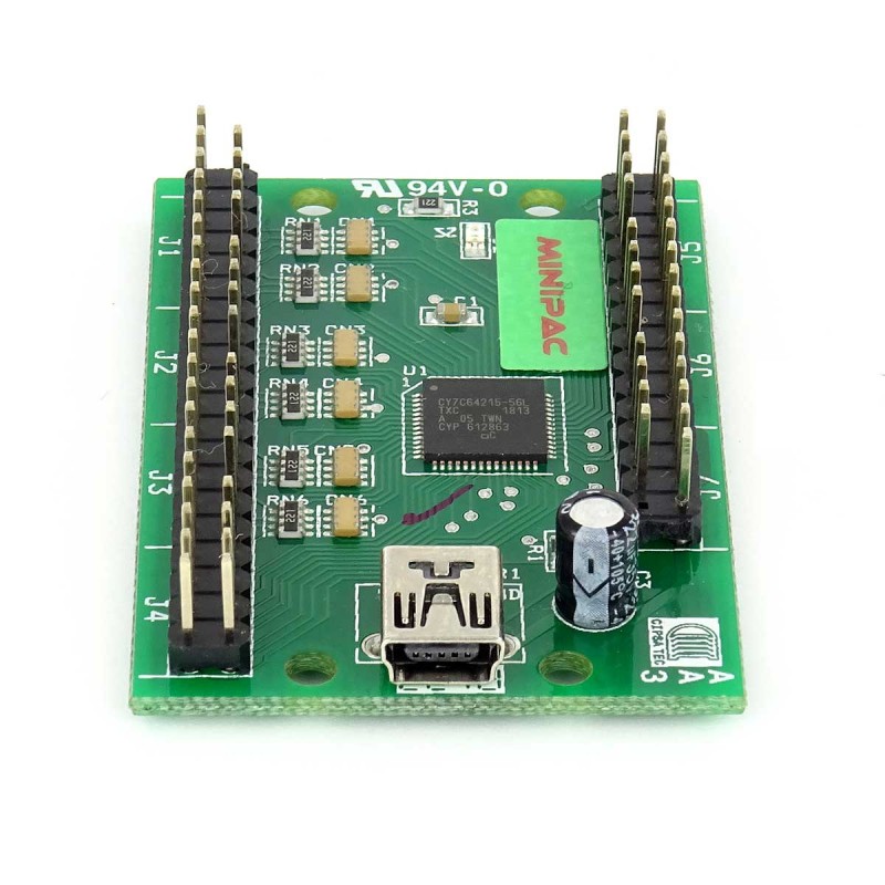 Mini-PAC Interfaccia Mini-PAC USB Arcade PC Raspberry Pi Ultimarc ...