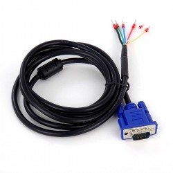 Cable Euroconector Rgb Cable SCART RGB de 1,8 m/6 pies TV AV para consolas  de juegos PS PS2 PS3 Ndcxsfigh
