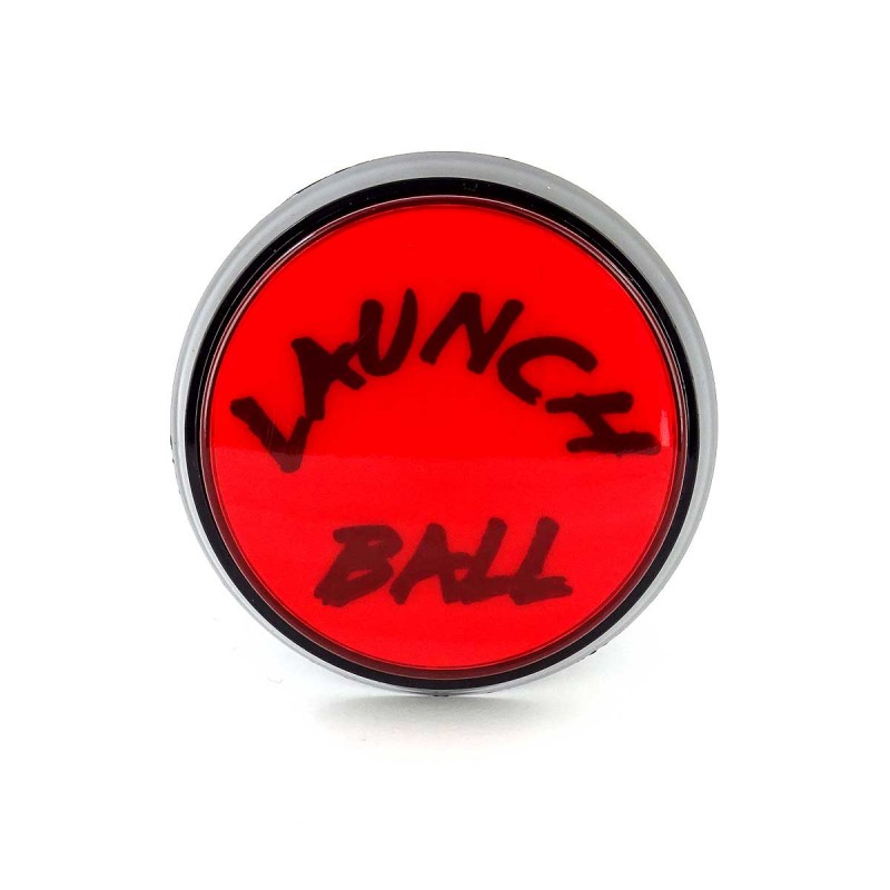 "Launch Ball" Iluminated LED Pinball Button Arcade Express S.L.