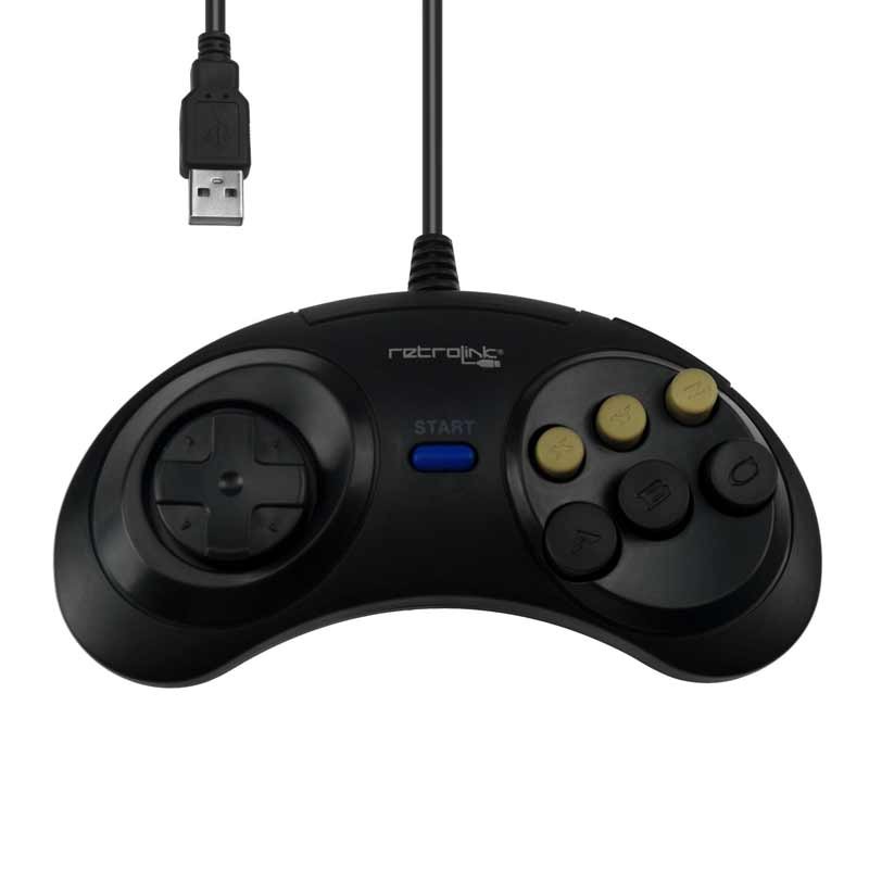 Retrolink Mega Drive USB Controller Gamepad PC / Raspberry Pi / MAC -  Arcade Express S.L.