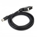 Cable de audio 2 plug rca - 2 plug rca 1.80cm