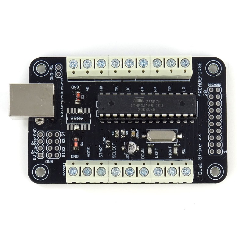 Encoder USB Dual Strike Arcadeforge - Arcade Express