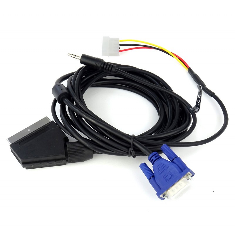 Arcade VGA RGB to SCART 15Khz USB cable - Arcade Express S.L.