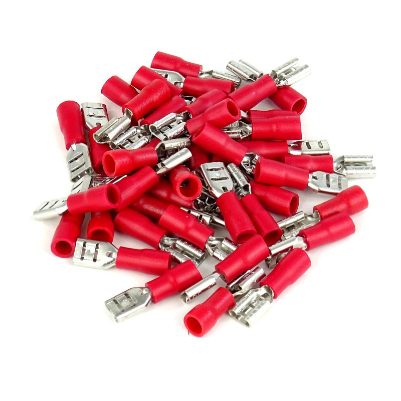 Insulated Female Quick Connect 4.8mm Size Terminal A1180 Arcade Express