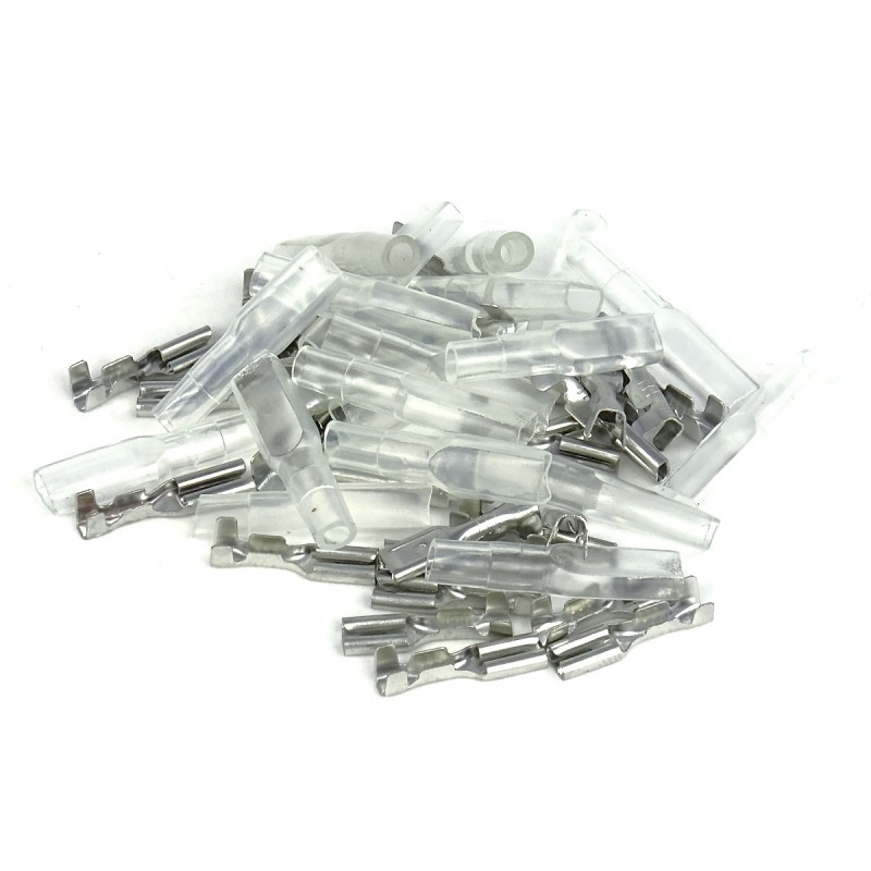 Aesa Market FASTON CAPICORDA 6.3 In Metallo NICHELATO Per Cavo Da - Foto 4