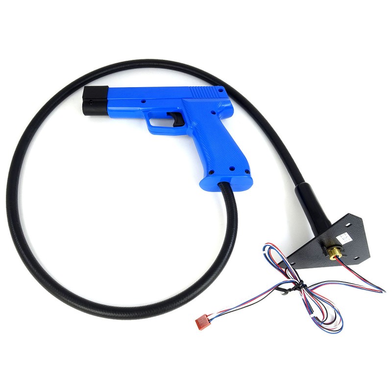 Suzo Happ Blue Optical Arcade Light Gun Assy 45 Cal Type II B Arcade