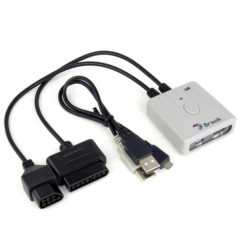 White Brook for PS3 to PS4 Adapter Converter Use PS3 Joystick for Logi