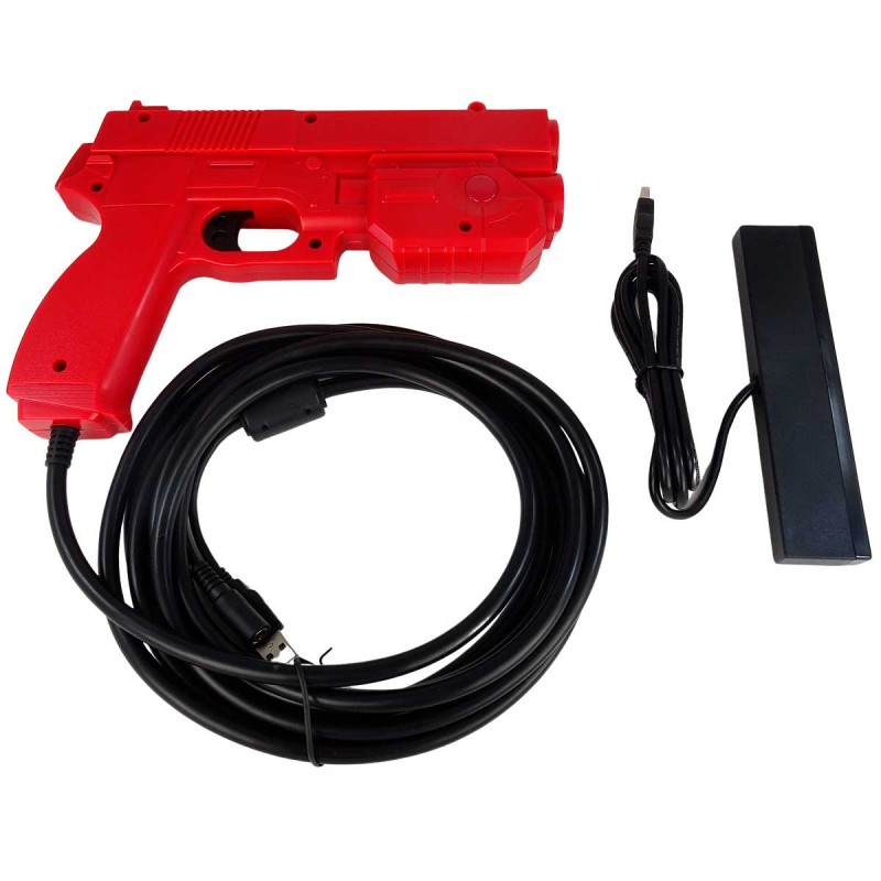 Ultimarc Red Aimtrack Optical Arcade Light Gun USB PC / PS2 with recoil