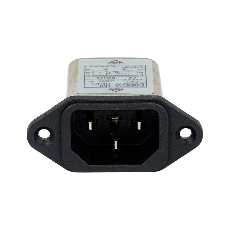 2 Filtri Di Ingresso AC Power IEC Con Filtro EMI - DELTA