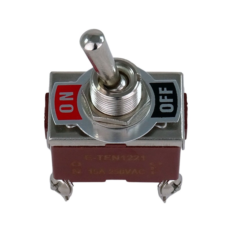 DPST On / Off Heavy Duty Toggle Switch / ver 2. - Arcade Express