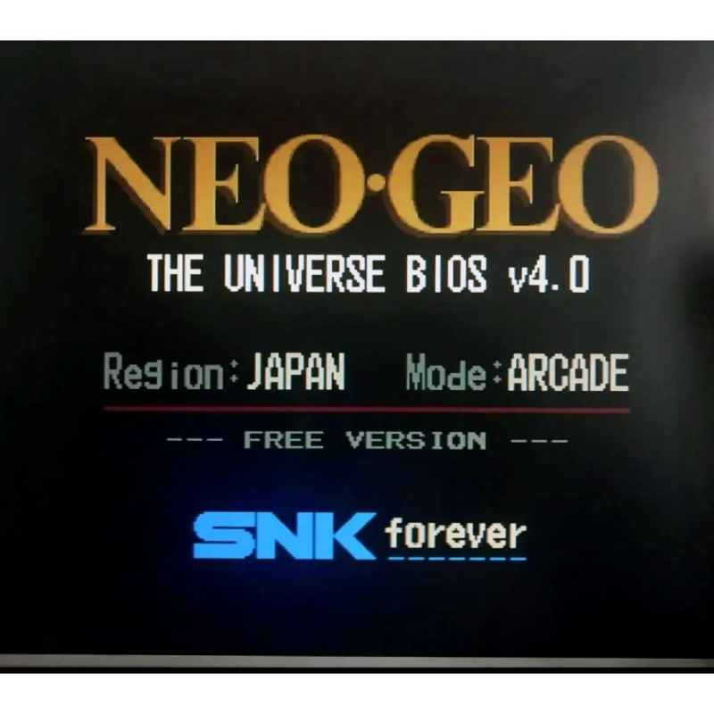 Unibios (Version Au Choix : 4.0, 3.3...) Pour Neo Geo AES/MVS - Neuf, Compatible Metal Slug Etc.